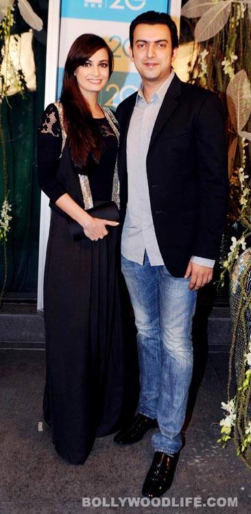 Dia Mirza and Sahil Sangha