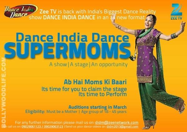 Dance India Dance Super Moms opens for registration