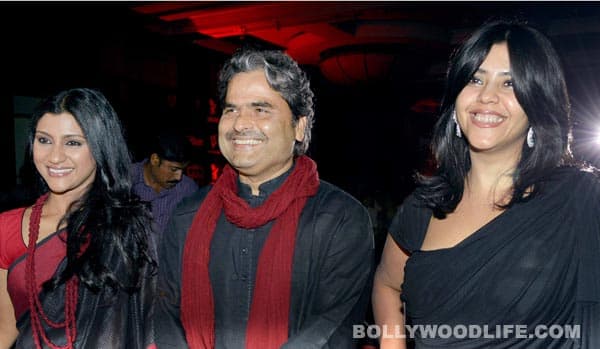 Gallery: Why won't Ekta Kapoor act in her own show? Konkona Sen Sharma, Vishal Bhardwaj and Ekta Kapoor