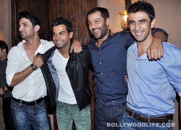 Farhan Akhtar, Kangna Ranaut, Dino Morea, Mugdha Godse at Kai Po Che premiere Sushant Singh Rajput, Rajkumar Yadav, Abhishek Kapoor and Amit Sadh