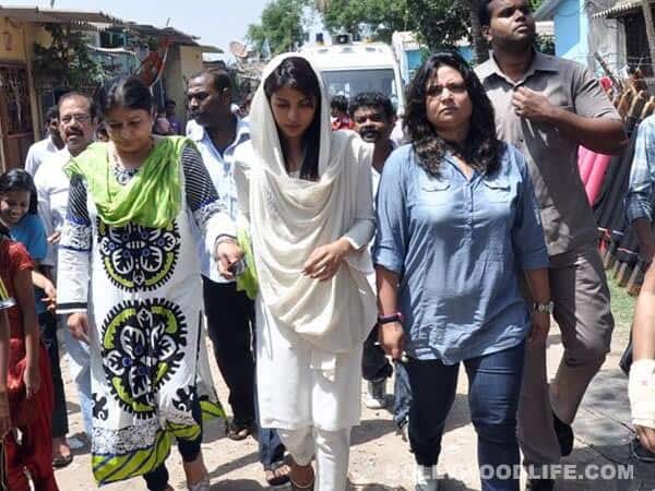 Priyanka Chopra at her assistant Jiban Patra’s funeral