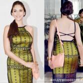 Aditi Rao Hydari goes backless at the launch of People magazine cover
