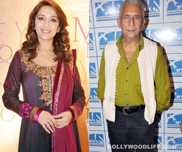 Madhuri Dixit and Naseeruddin Shah to get intimate in Dedh Ishqiya! Madhuri Dixit and Naseeruddin Shah to get intimate in Dedh Ishqiya!