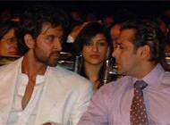 What are Hrithik Roshan and Salman Khan talking about?