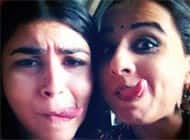 Why is Vidya Balan making faces?