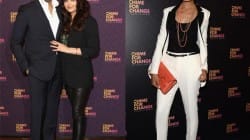 Aishwarya Rai Bachchan, Abhishek Bachchan and Freida Pinto attend Chimes for Change concert in London