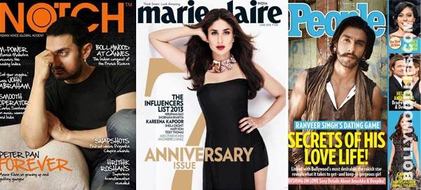 Kareena Kapoor, Ranveer Singh, Aamir Khan: Who’s the coolest cover hottie? Kareena Kapoor, Ranveer Singh, Aamir Khan: Who’s the coolest cover hottie?