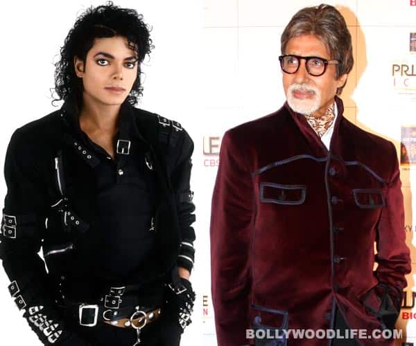 Michael Jackson and Amitabh Bachchcan Michael Jackson and Amitabh Bachchcan