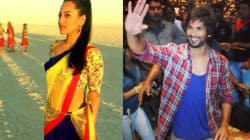 Rambo Rajkumar stills: Sonakshi Sinha goes desi while Shahid Kapoor looks like a South Indian hero!