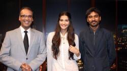Sonam Kapoor, Dhanush and Komal Nahta