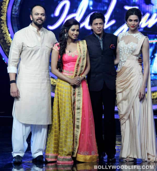 SRK and Deepika on Indian Idol junior