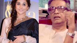 Vidya Balan and Satyajit Ray