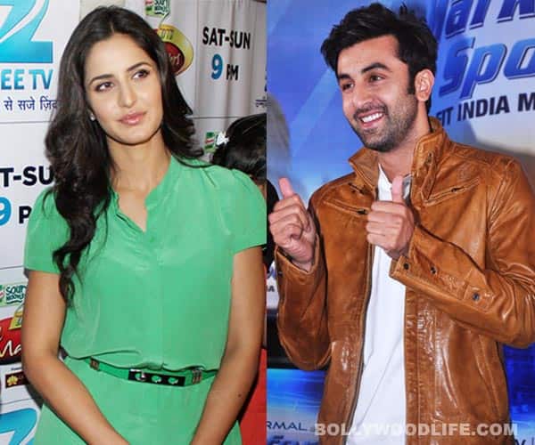 Why are Ranbir Kapoor and Katrina Kaif playing the hide-and-seek game?