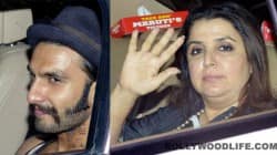 Ranveer Singh and Farah Khan