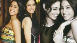 Jhanvi Kapoor with Sridevi