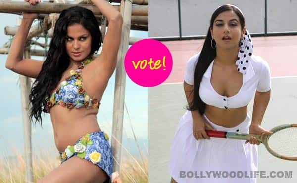 Veena Malik and Vidya Balan Veena Malik and Vidya Balan