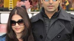 Aishwarya with Abhishek Bachchan