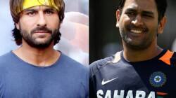 Saif Ali Khan replaced M S Dhoni