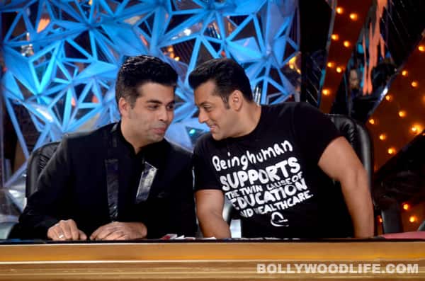Karan Johar and Salman Khan Karan Johar and Salman Khan
