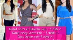 Parineeti Chopra, Shraddha Kapoor, Alia Bhatt, Neha Dhupia: Who looks most trendy in a skinny belt?