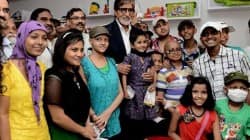 Amitabh Bachchan at Tata Memorial cancer hospital