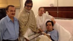 Amitabh Bachchan meets Dilip Kumar in hospital: see pic!