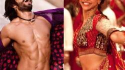 Ram Leela new stills: Deepika Padukone’s red ghagra & Ranveer Singh’s hot abs!