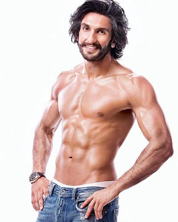 Ranveer Singh, Ranbir Kapoor, Hrithik Roshan: Shirtless hunks of