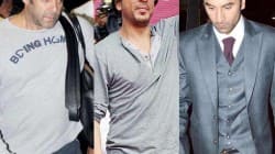 Shahrukh Khan, Salman Khan and Ranbir Kapoor flaunt shades of grey!