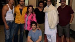 Amitabh Bachchan bonds with Shahrukh Khan