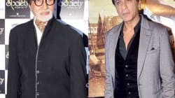 Amitabh Bachchan and Shahrukh Khan at Kolkata Internationa Film Festival