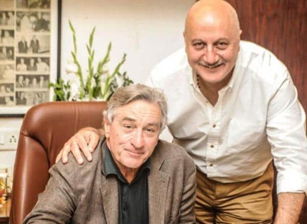 Robert Di Nero, Anupam Kher Robert Di Nero, Anupam Kher