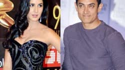 Katrina Kaif and Aamir Khan in Dhoom:3