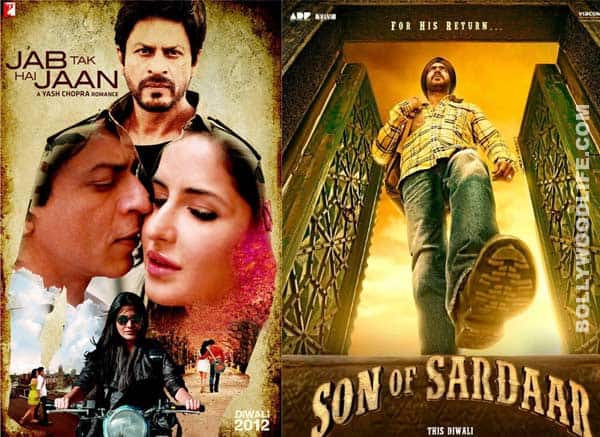 Jab Tak Hai Jaan versus Son of Sardar Jab Tak Hai Jaan versus Son of Sardar