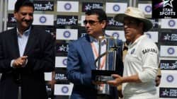 STAR India CEO Uday Shankar Awards Sachin first Star Sports Believe Award