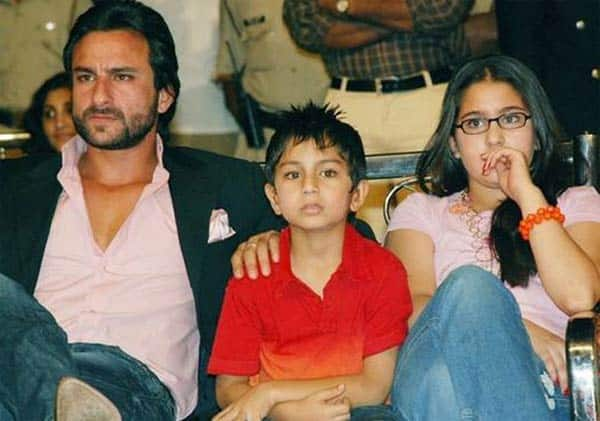 Image result for amrita singh and saif ali khan son