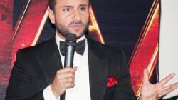 Saif Ali Khan blasts the media in Delhi