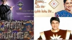 Hum Log, KBC, Shaktiman, CID, Shanti, Ramayan, Mahabharat, Kyunki Saas Bhi Kabhi Bahu Thi
