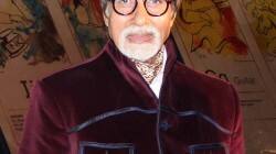 Amitabh Bachchan working