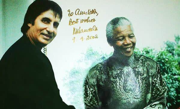 Amitabh Bachchan remembers Nelson Mandela Amitabh Bachchan remembers Nelson Mandela