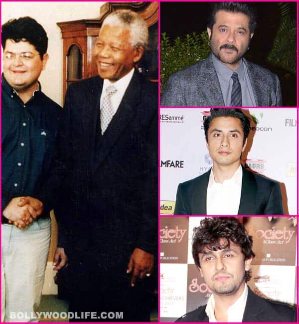 Anil Kapoor, Sonu Nigam and Ali Zafar pay tribute to the late Nelson Mandela Anil Kapoor, Sonu Nigam and Ali Zafar pay tribute to the late Nelson Mandela