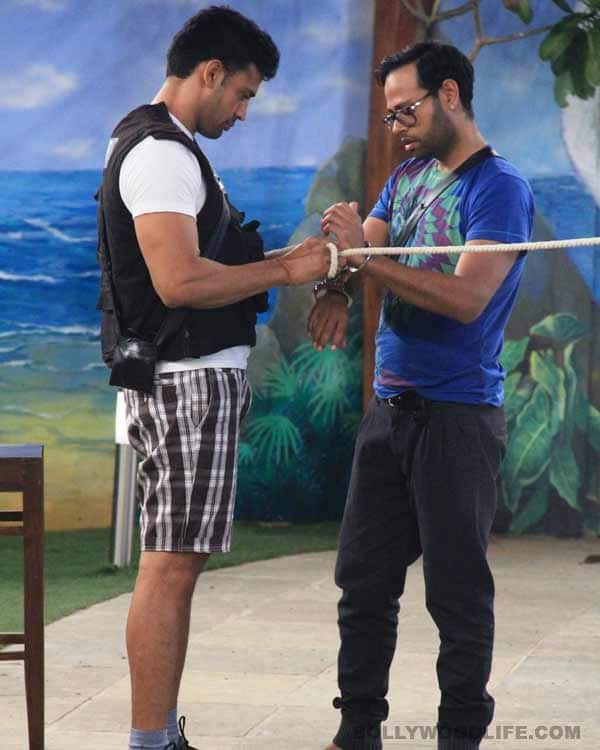 Andy and Sangram in Bigg Boss 7 Andy and Sangram in Bigg Boss 7