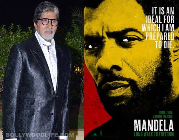 Amitabh Bachchan promotes Mandela: Long Walk To Freedom Amitabh Bachchan promotes Mandela: Long Walk To Freedom