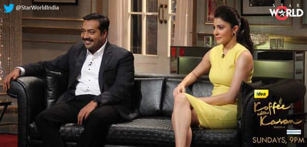 Koffee with Karan 4: Anushka Sharma to share the couch with Anurag Kashyap! Koffee with Karan 4: Anushka Sharma to share the couch with Anurag Kashyap!
