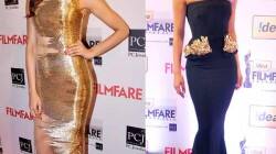Deepika Padukone and Priyanka Chopra look ravishing on the Filmfare red carpet!
