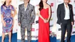 Deepika Padukone, Ranveer Singh, Alia Bhatt and Arjun Kapoor at 59th Filmfare Awards party
