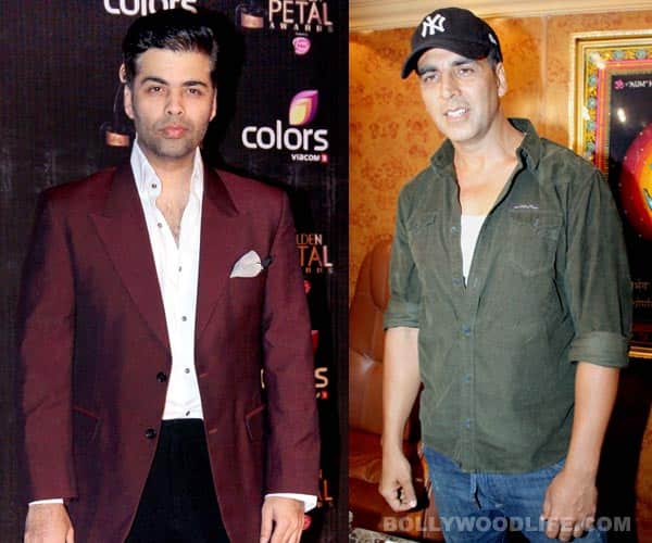 Karan Johar to team up with Akshay Kumar? Karan Johar to team up with Akshay Kumar?