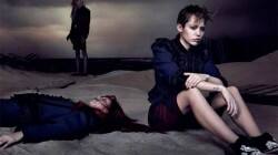 Miley Cyrus poses for Marc Jacobs