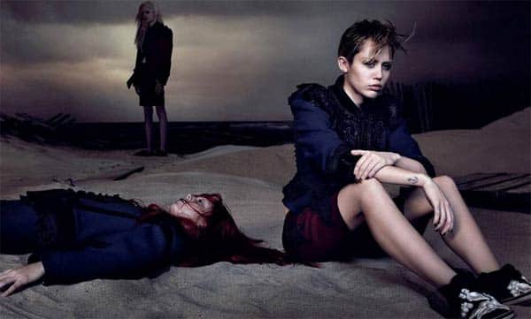Miley Cyrus poses for Marc Jacobs Miley Cyrus poses for Marc Jacobs