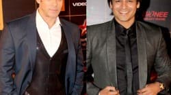 Salman Khan hugs Vivek Oberoi